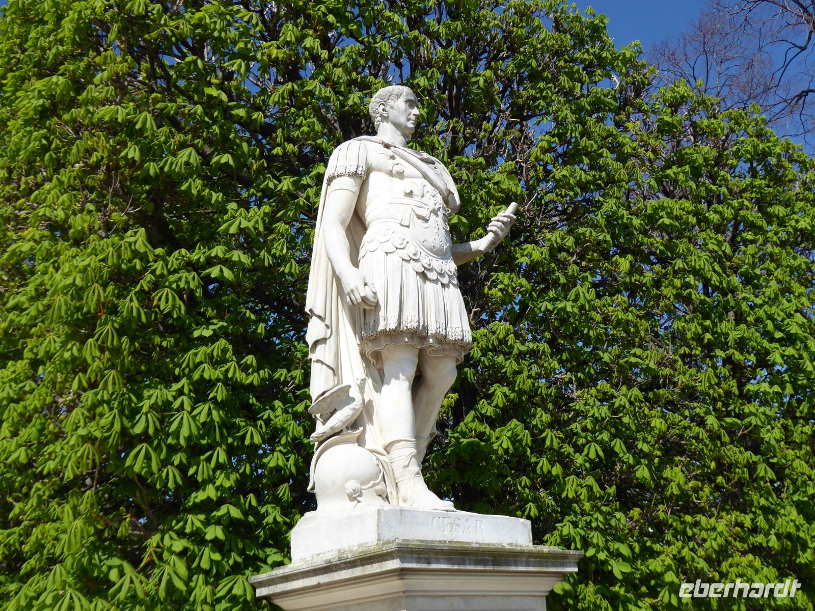 Tag 3 08.04.2023 Jardin des Tuileries, Julius Cäsar