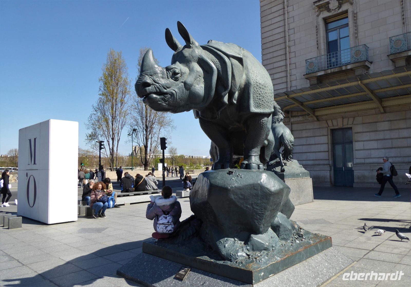 Tag 3 08.04.2023 Musée d´Orsay, Rhhinoceros, Alfred Jacquemart, 1878