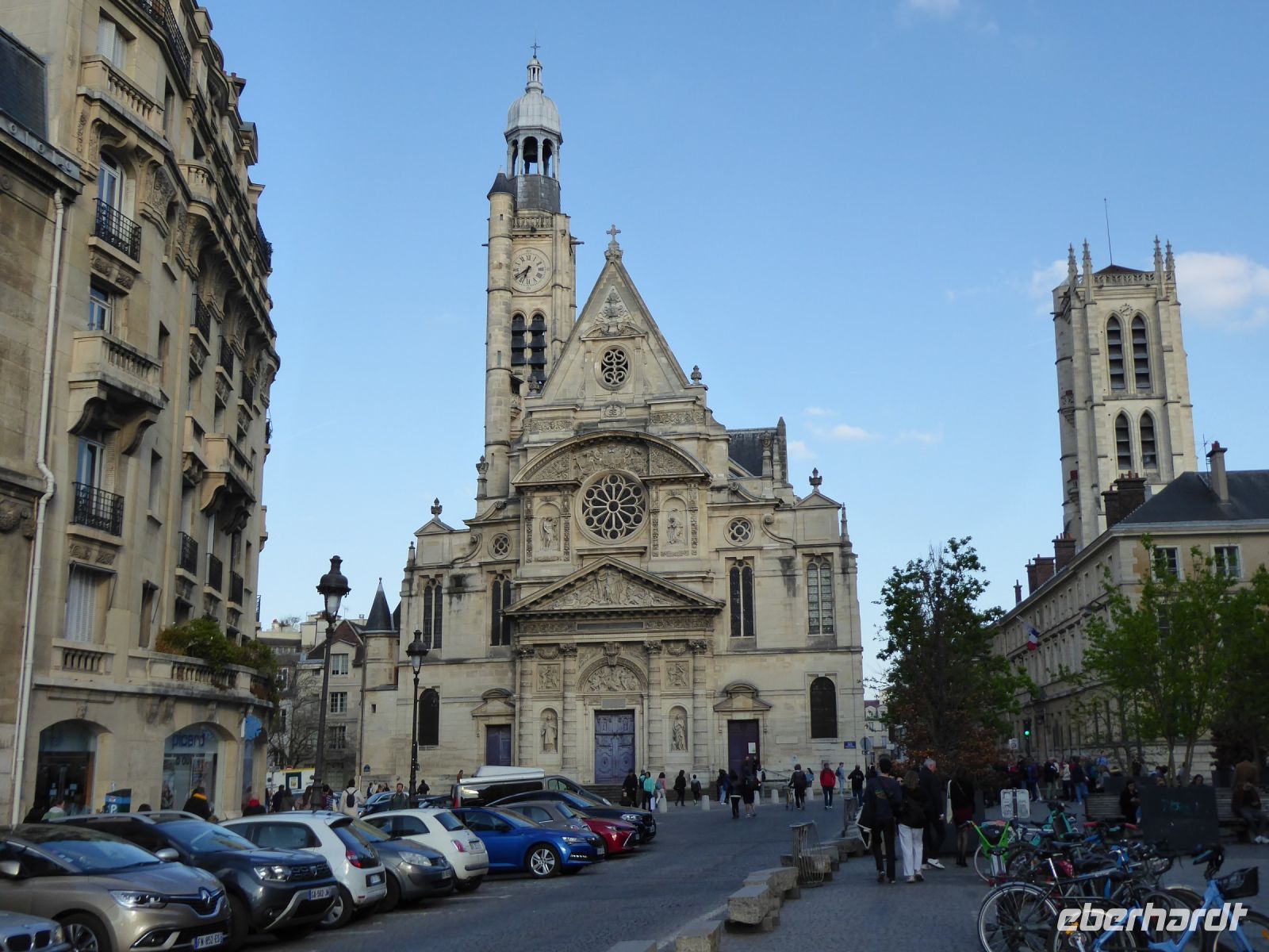 Tag 3 08.04.2023 Abendspaziergang, St. Étienne du Mont