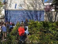 Tag 4 09.04.2023 Entdeckerrundgang über den Montmartre, Le mur: Je t´aime