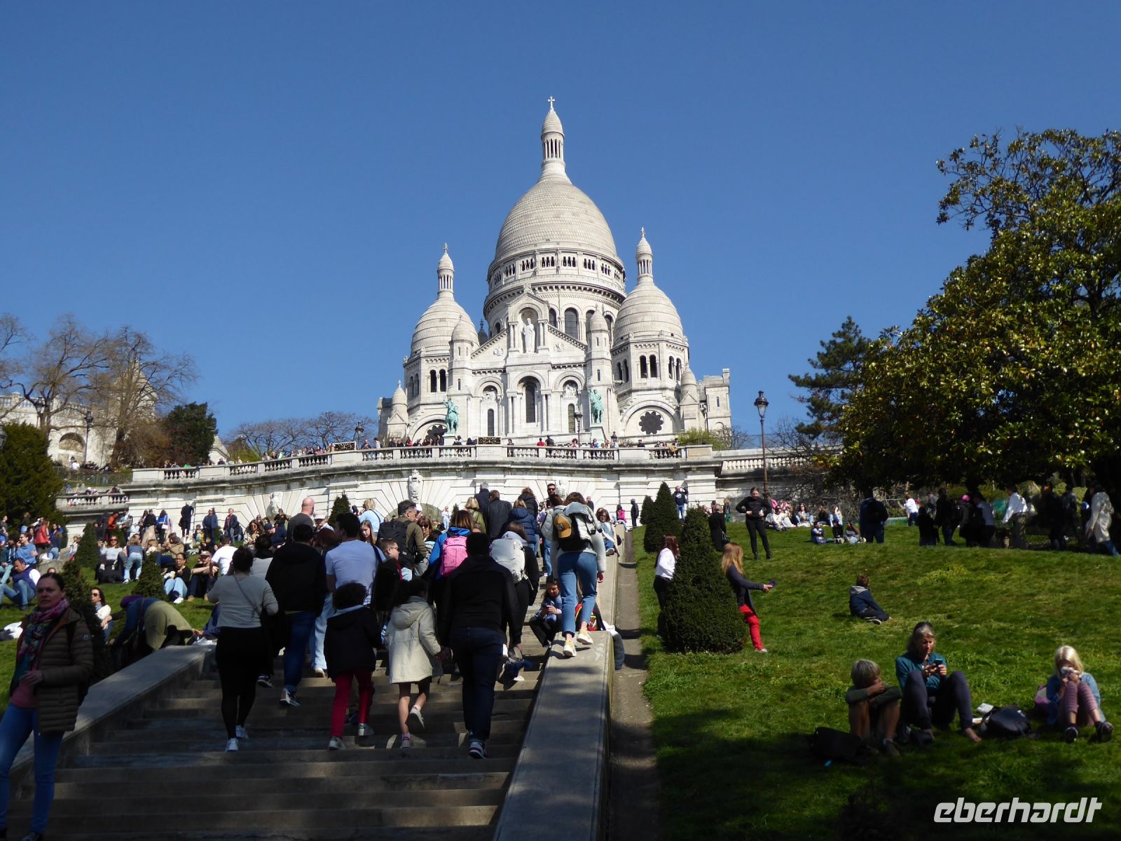 Tag 4 09.04.2023 Entdeckerrundgang über den Montmartre, Sacre Coeur