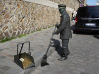 Tag 4 09.04.2023 Entdeckerrundgang über den Montmartre, Straßenkünstler