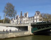 Tag 4 09.04.2023 Schifahrt auf der Seine, Hôtel de Ville de Paris