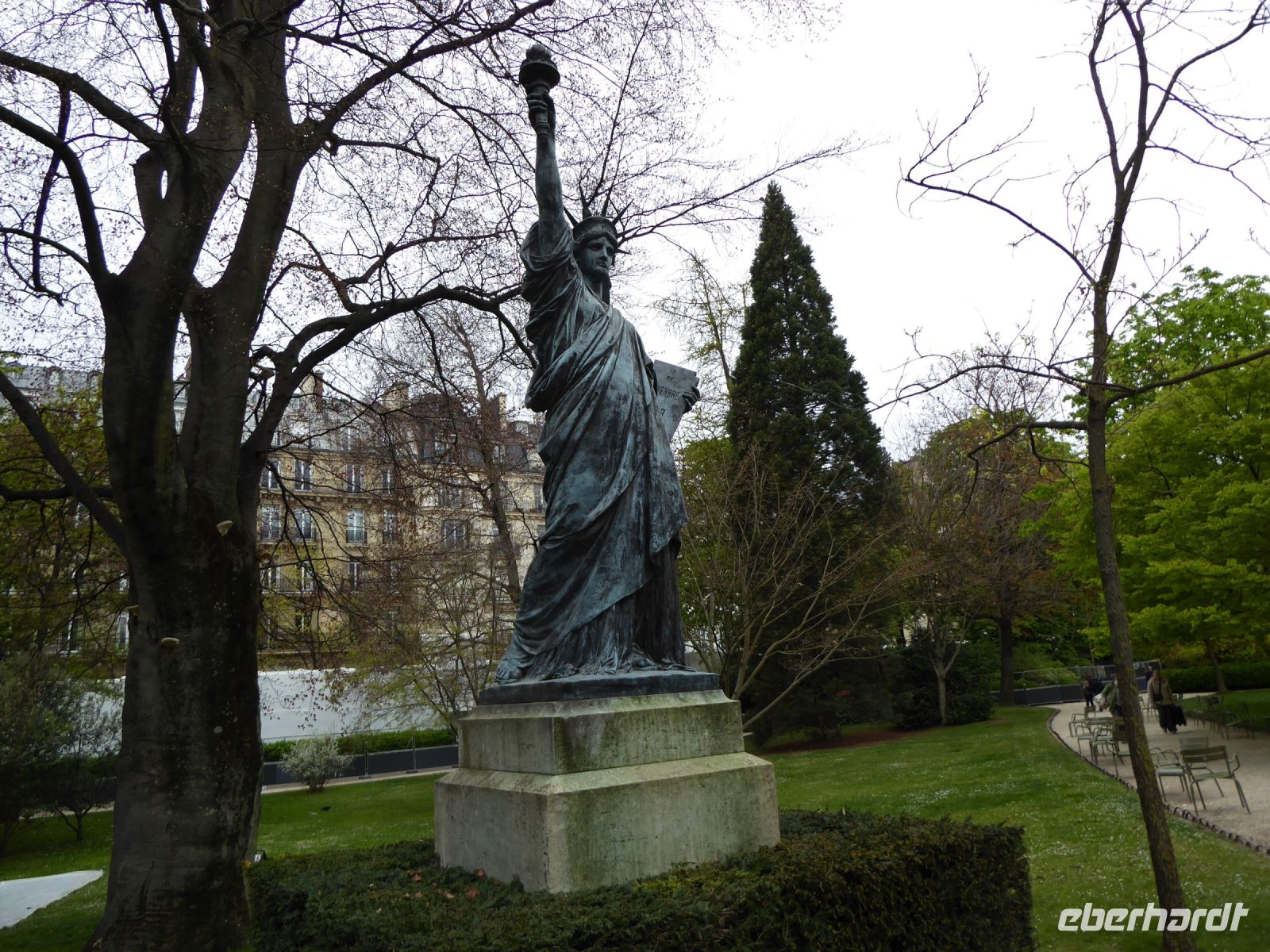 Tag 5 10.04.2023  Entdeckerspaziergang, Jardin de Luxembourg, Freiheitsstatue