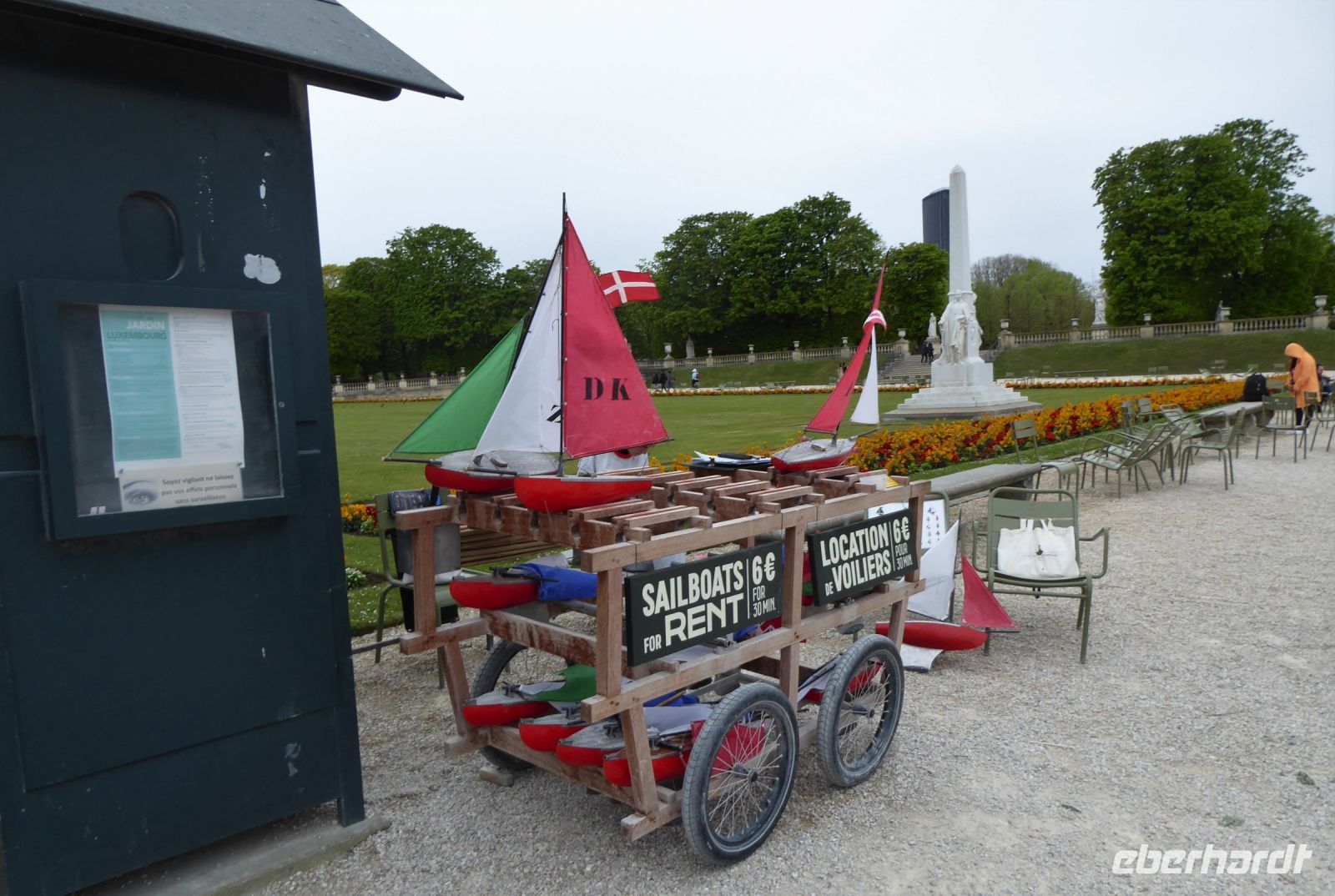 Tag 5 10.04.2023  Entdeckerspaziergang im 6. Arrondissement, Jardin de Luxembourg