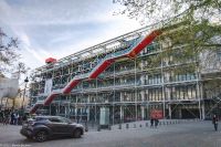 Paris - Marais Viertel - Centre Pompidou