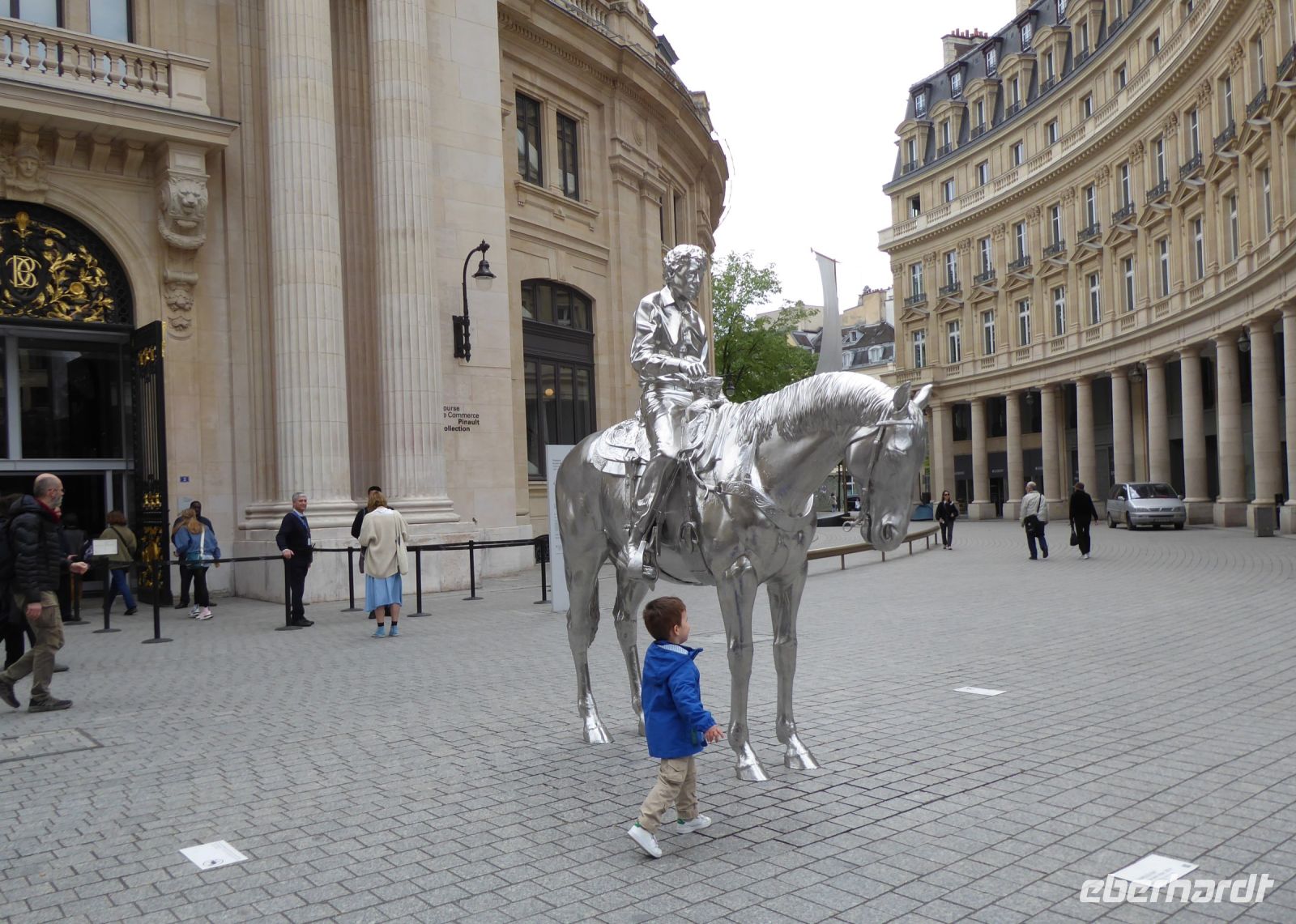 Tag 2 30.04.2023  Charles Ray, Reiter mit Pferd