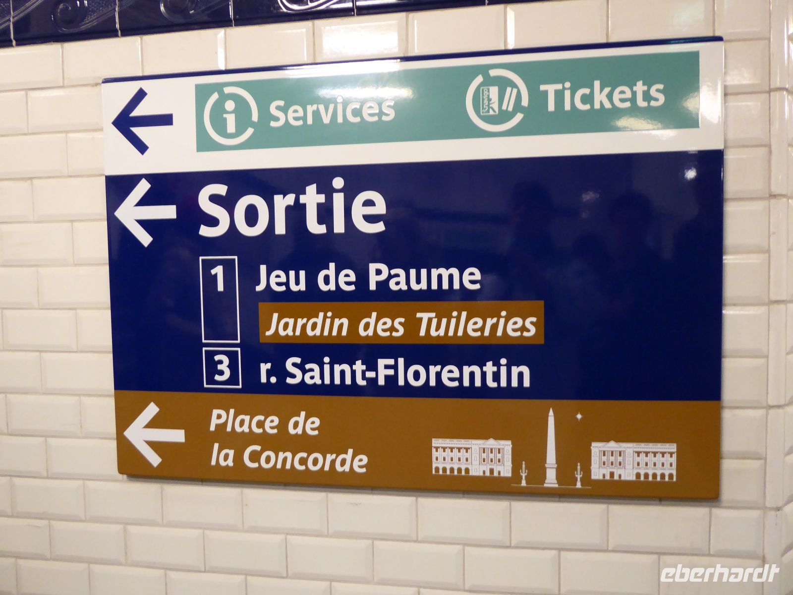 Tag 3 01.05.2023  Métro Beschilderung