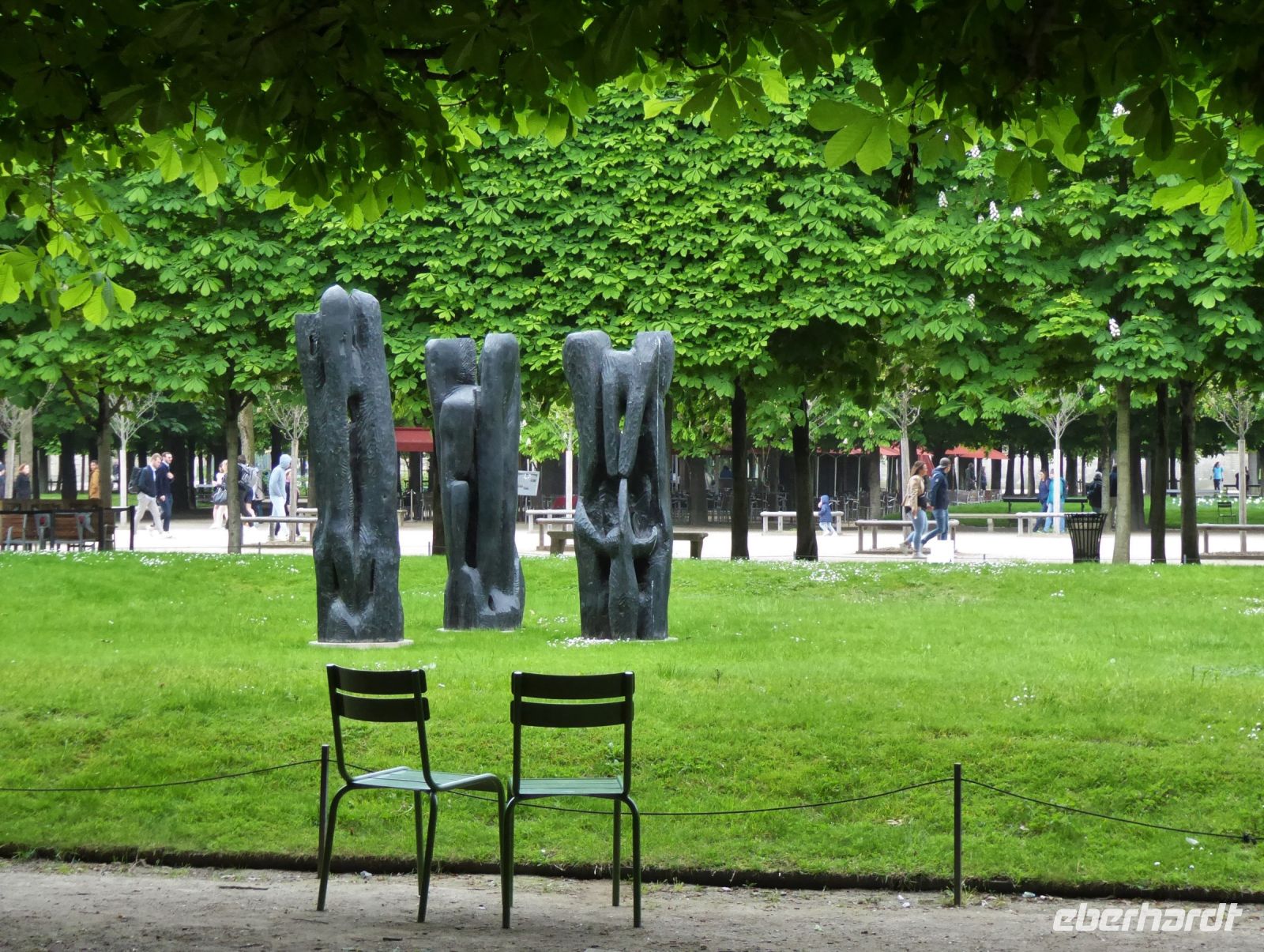 Tag 3 01.05.2023 Spaziergang durch den Jardin des Tuileries