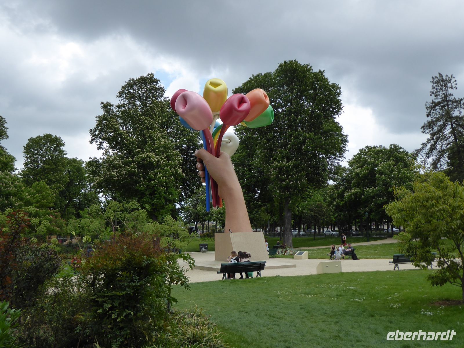 Tag 3 01.05.2023  Skulptur von Jeff Koons