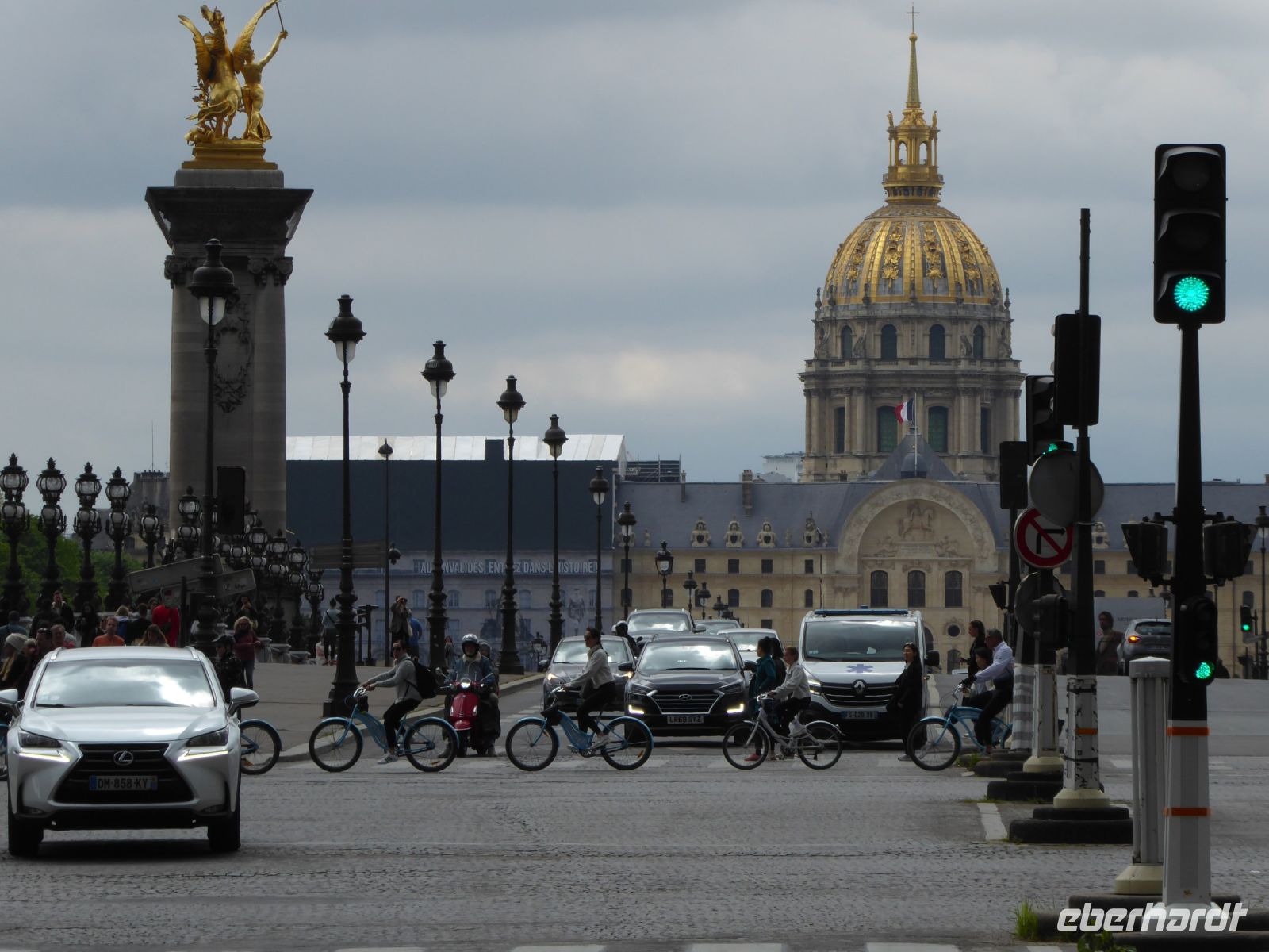 Tag 3 01.05.2023 Blick auf den Invalidendom