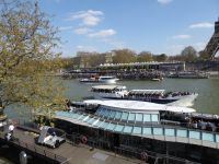 Tag 3 01.05.2023 Seineufer mit Schiffsanleger