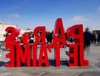 Tag 4 01.05.2023  Im Kaufhaus Lafayette, Dachterrasse