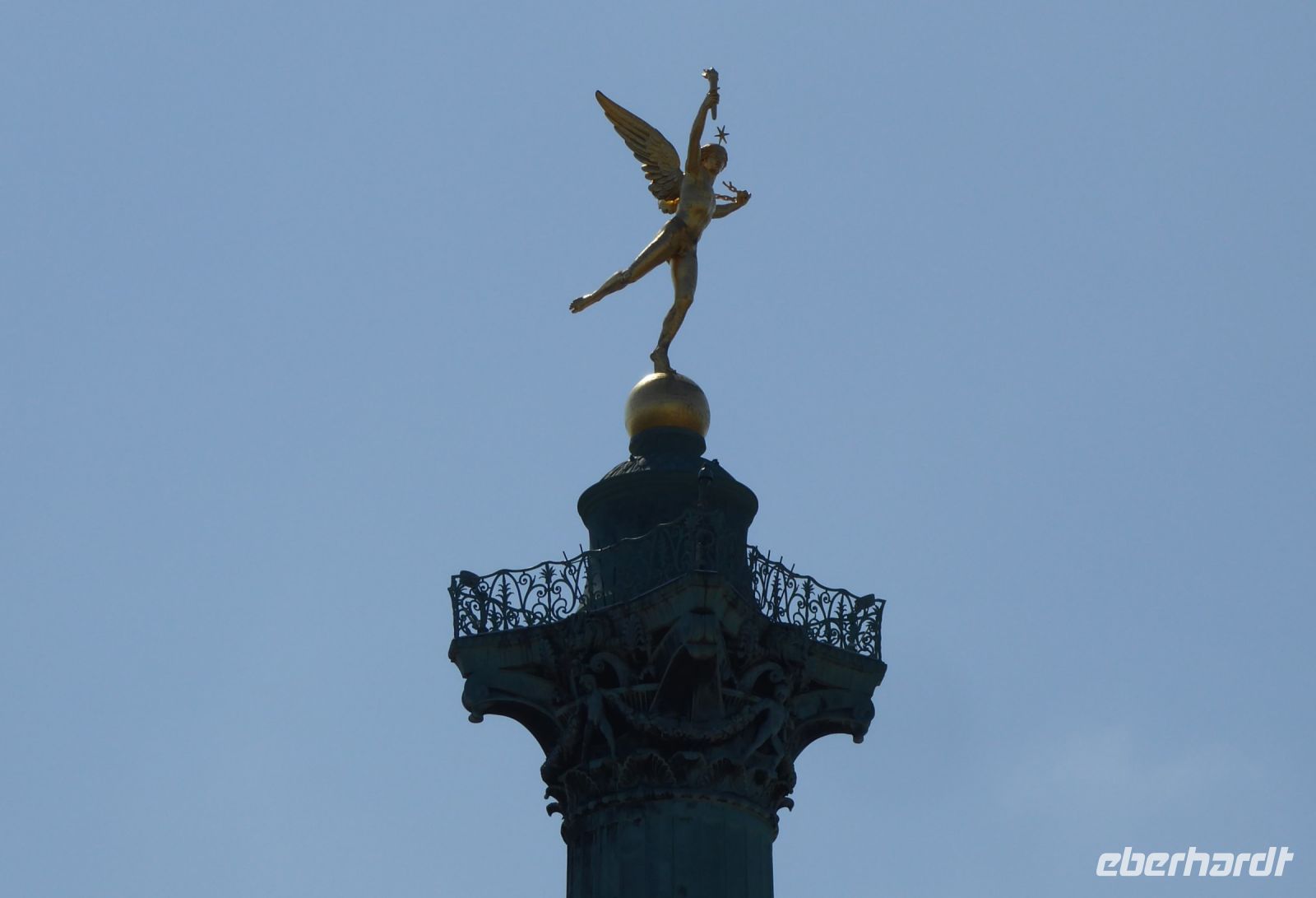 Tag 4 01.05.2023  Place de la Bastille, Julisäule, Detail