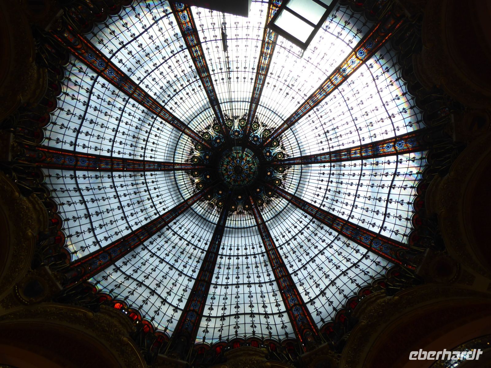 Tag 4 01.05.2023  Kuppel im Kaufhaus Lafayette