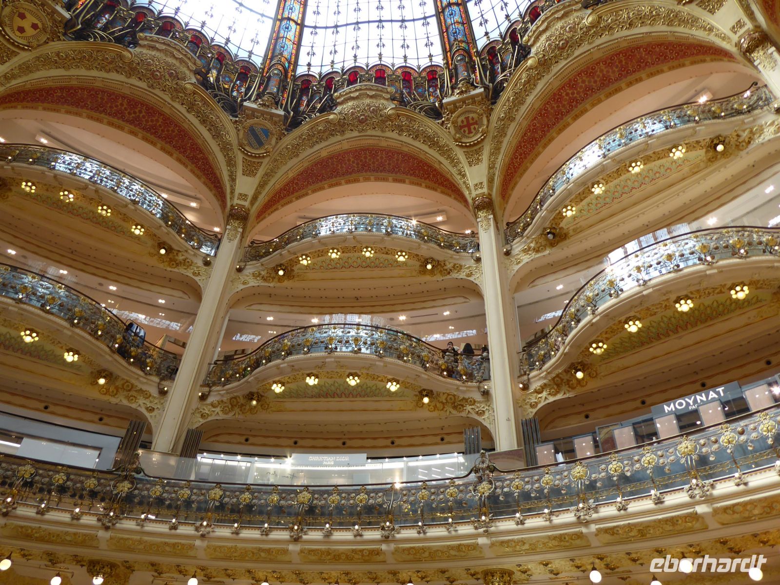 Tag 4 01.05.2023  Im Kaufhaus Lafayette