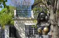 Tag 5 02.05.2023  geführter Entdeckerspaziergang über den Montmartre, Dalida