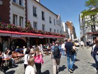 Tag 5 02.05.2023  geführter Entdeckerspaziergang über den Montmartre, Place de Tertre