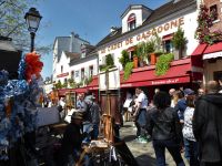 Tag 5 02.05.2023  geführter Entdeckerspaziergang über den Montmartre, Place de Tertre