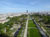 Tag 5 02.05.2023  Blick vom Eiffelturm, Marsfeld