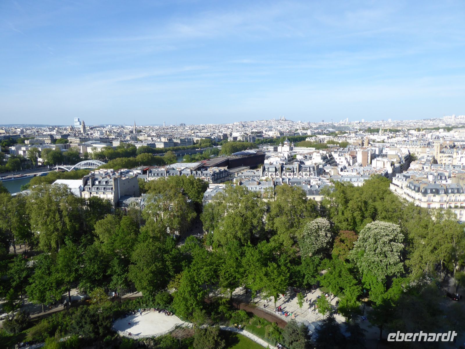 Tag 5 02.05.2023  Blick vom Eiffelturm