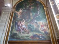 Tag 6 04.05.2023 Spaziergang am Morgen: St. Sulpice, Fresko von Delacroix