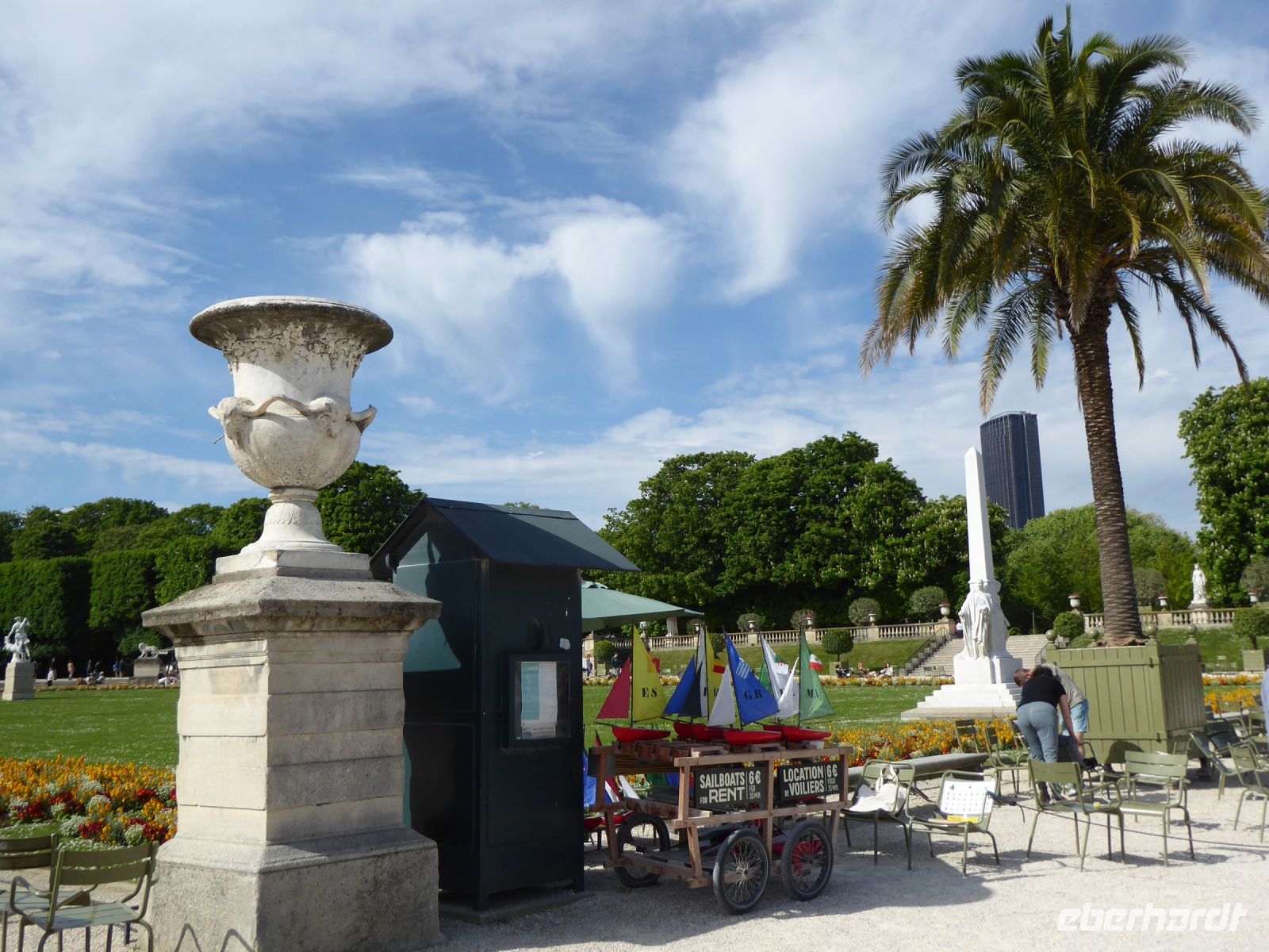 Tag 6 04.05.2023 Spaziergang am Morgen: Jardin de Luxembourg