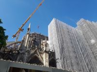Baustelle an der Notre Dame