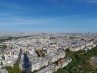 Blick auf Paris vom Eiffelturm