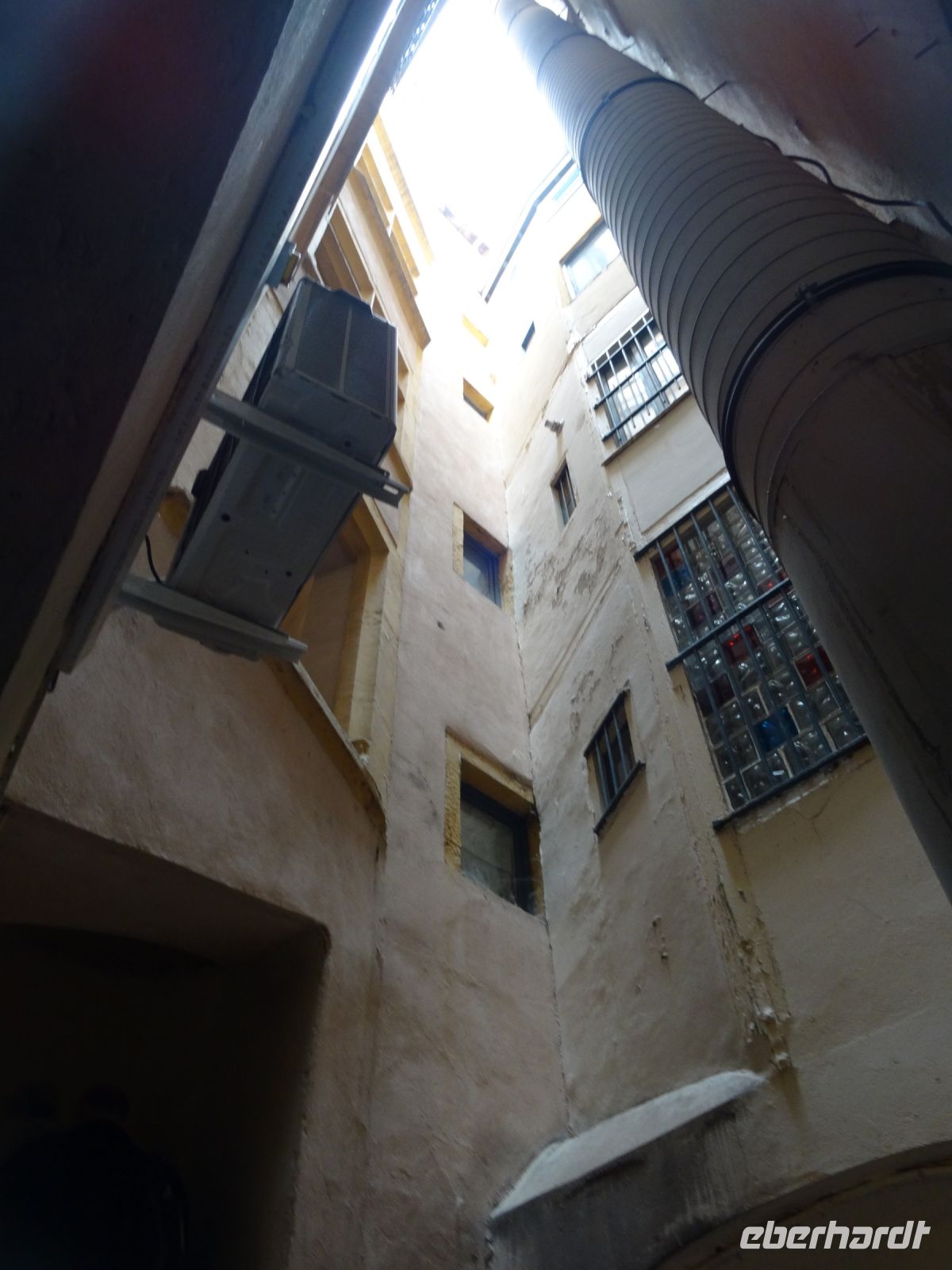 in einem Traboules der Lyoner Altstadt
