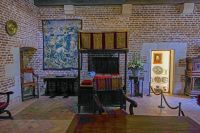 Radreise an die Loire im Mai 2023 - Bett mit Katze in Clos Luce