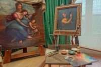 Radreise an die Loire im Mai 2023 - Maleratelier Leonardos in Clos Luce