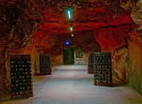 Radreise an die Loire im Mai 2023 - Tuffstein-Sektkeller der Firma Ackerman in Saumur