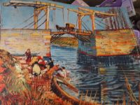 Brücke von Arles  gemalt von Van Gogh