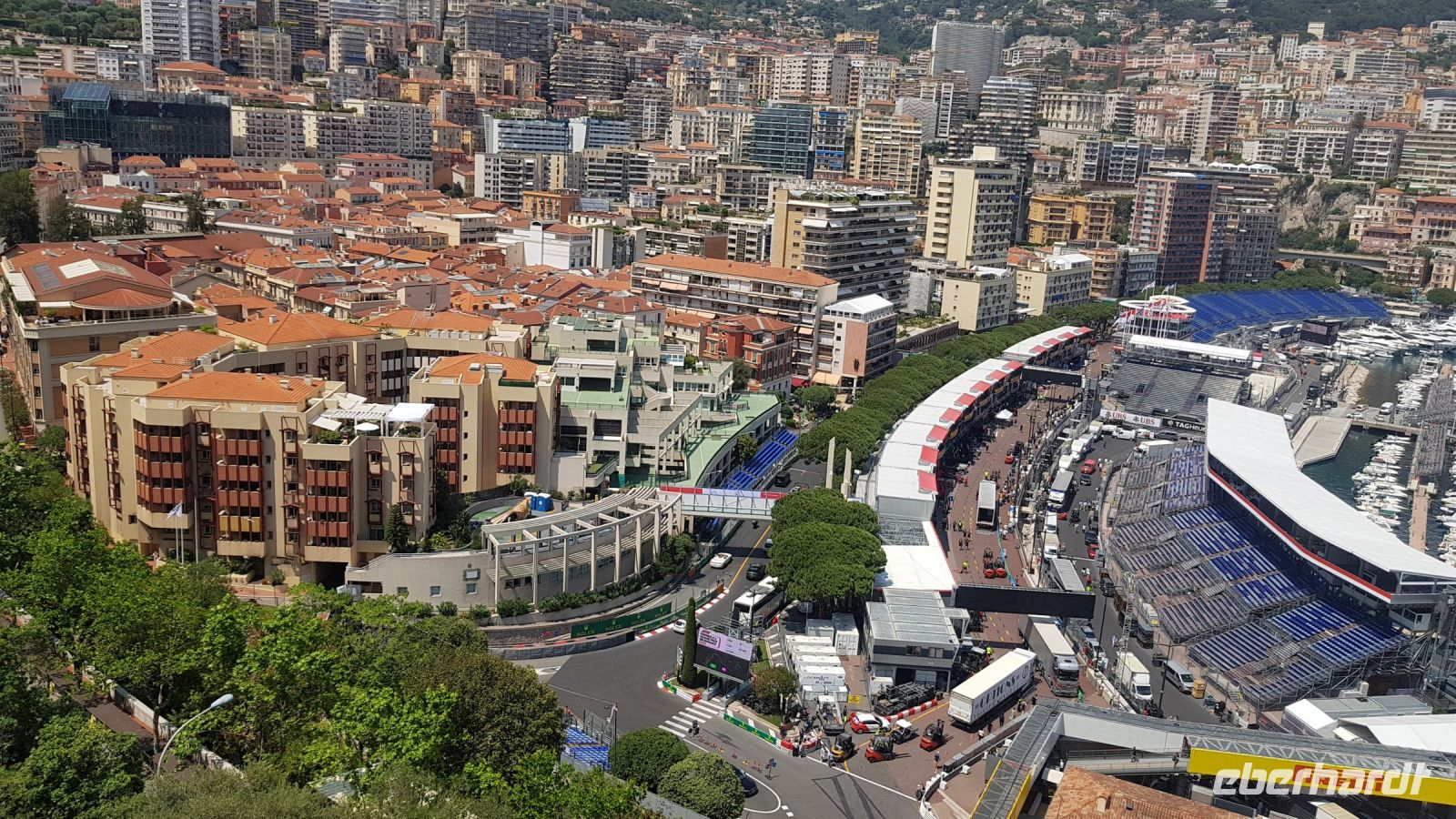 Blick auf Monaco