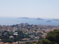 Blick von Notre Dame de la Garde auf Marseille