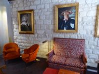 Tag 1, 27.05.2023 gemütliche Lobby im Hotel St. Paul