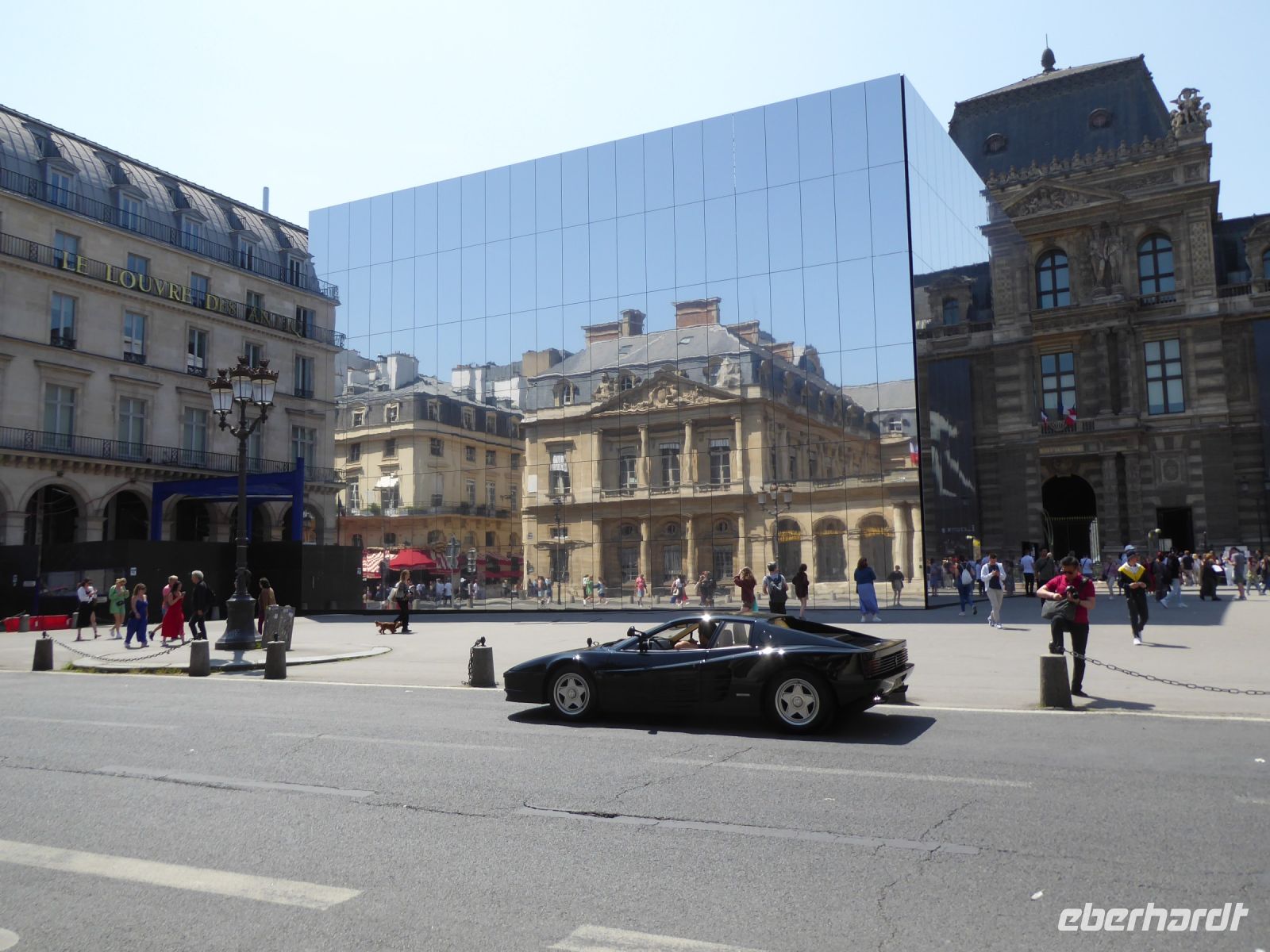Tag 2 28.05.2023 Stadterkundung, Am Louvre