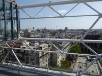 Tag 3 29.05.2023 Entdeckertour, Blick von der Dachterrasse des Centre Pompidou