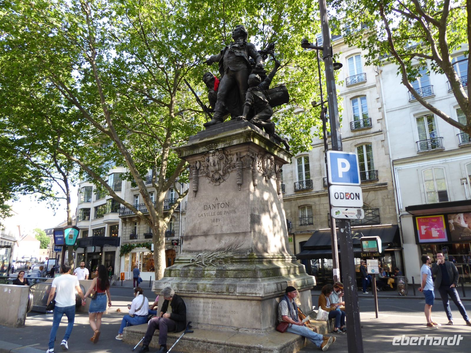 Tag 3 29.05.2023 Entdeckertour, Denkmal für Danton