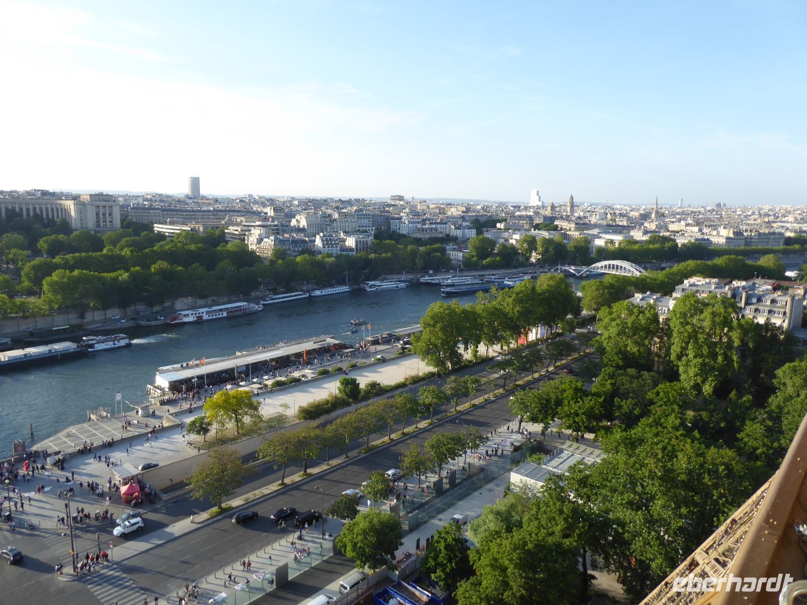 Tag 4, 30.05.2023 Blick vom Eiffelturm 
