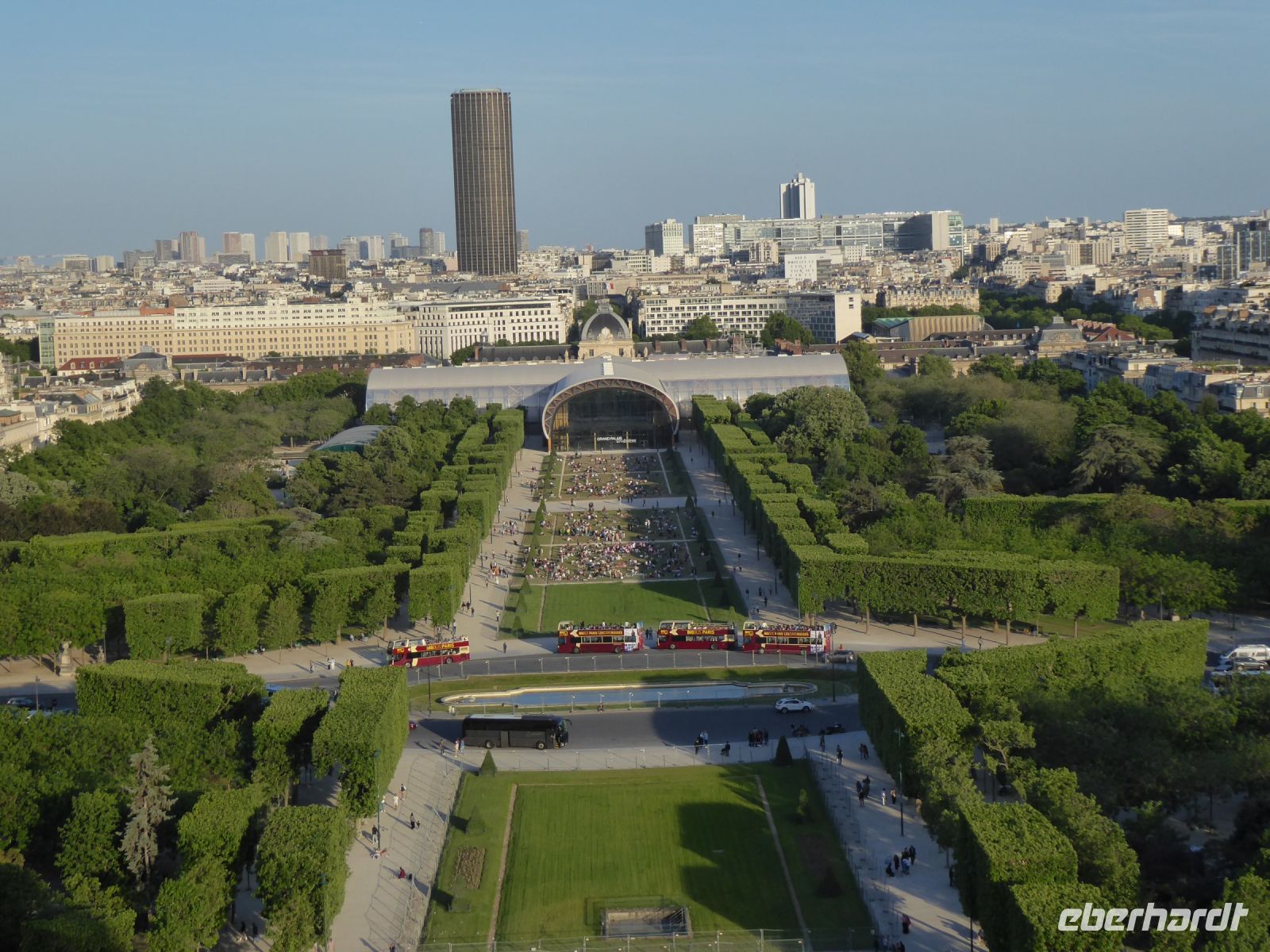 Tag 4, 30.05.2023 Blick vom Eiffelturm, Marsfeld