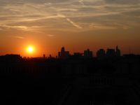 Tag 4, 30.05.2023 Blick vom Eiffelturm, Sunset