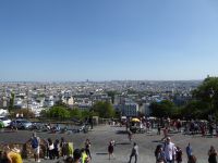 Tag 5 31.05.2023  Spaziergang auf dem Montmartre, Blick über Paris