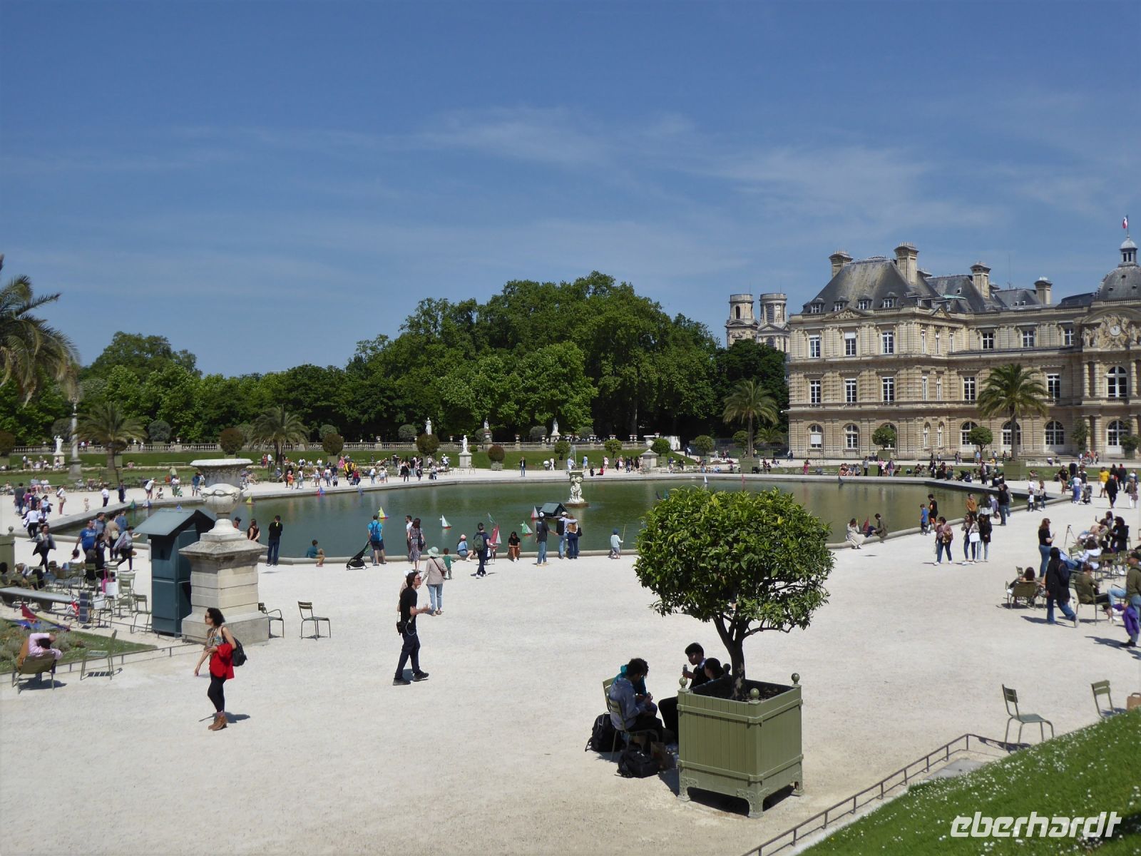 Tag 6 01.06.2023 Jardin de Luxembourg, Palais de Luxembourg