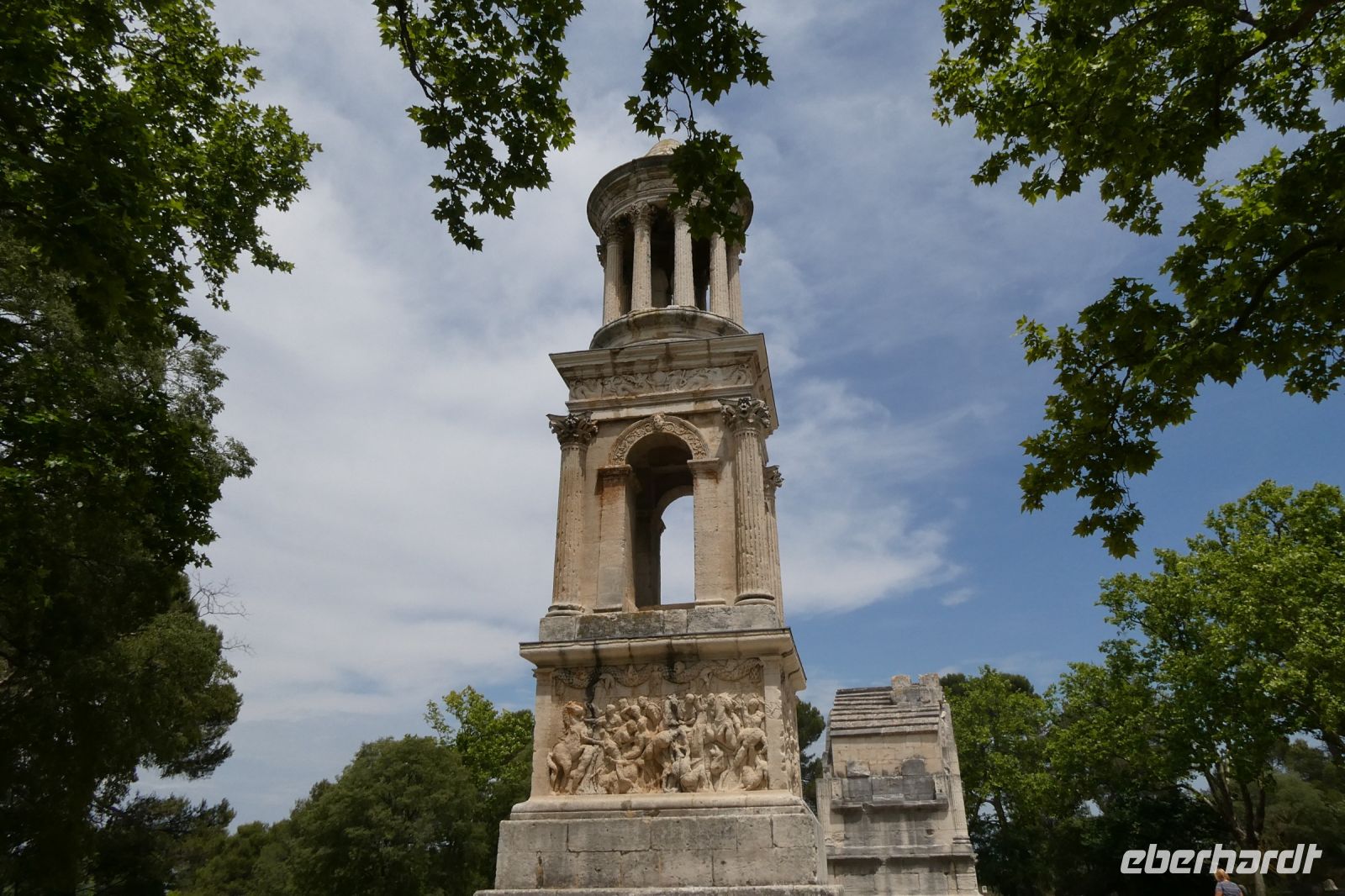Reste einer der antiken Stadt Glanum