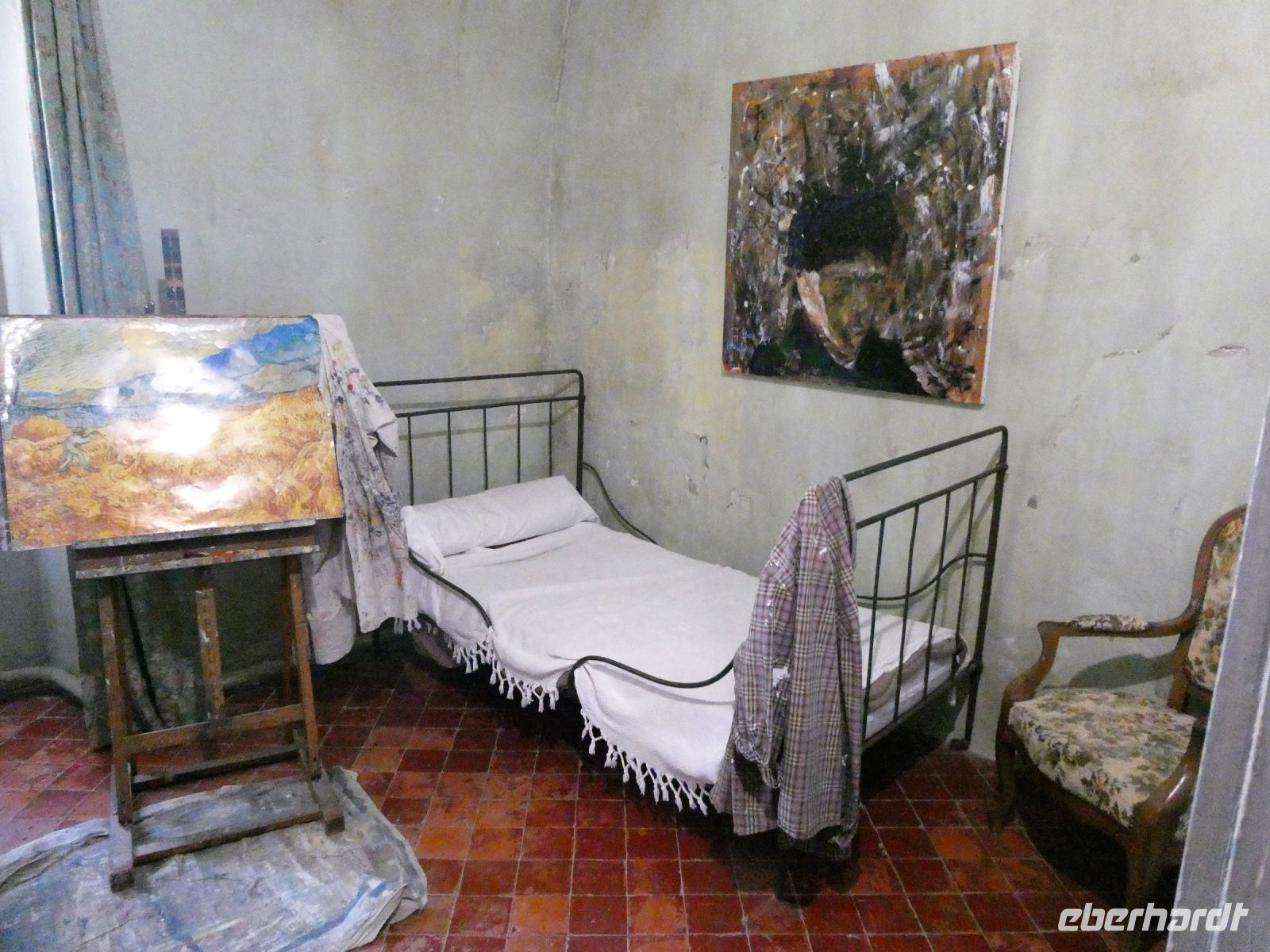 Schlafzimmer von Van Gogh in St.Paul de Mausole