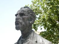 Skulptur von Van Gogh in St.Paul