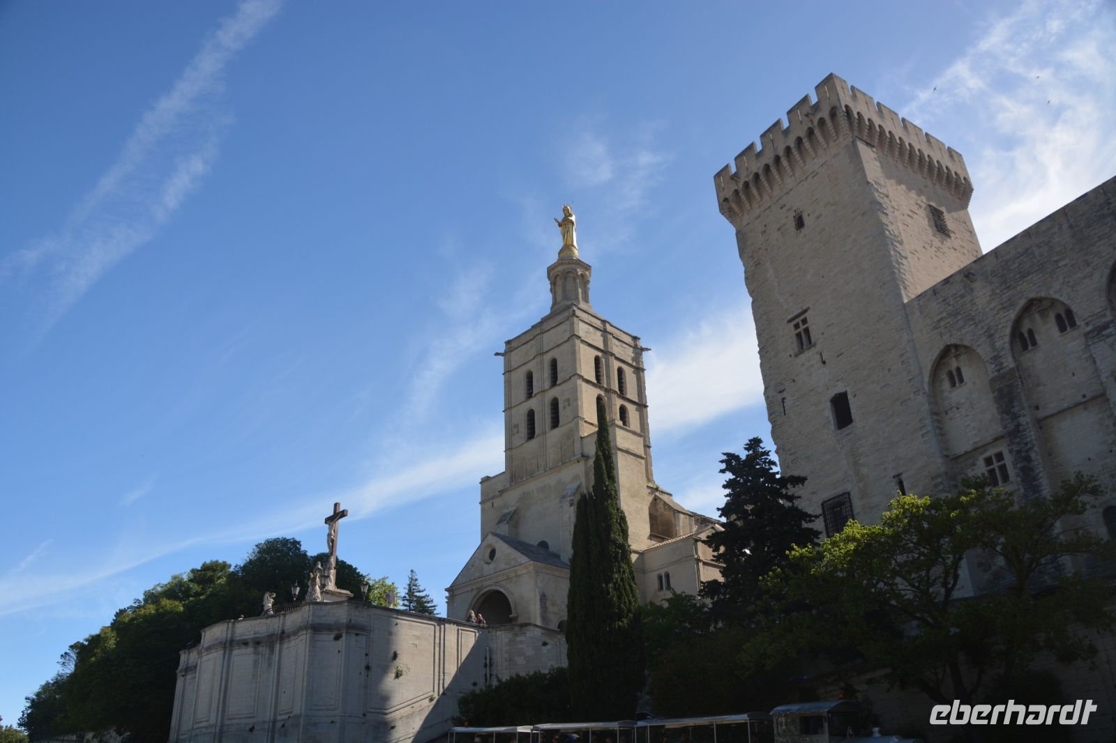Blick zur Notre-Dame-des-Doms