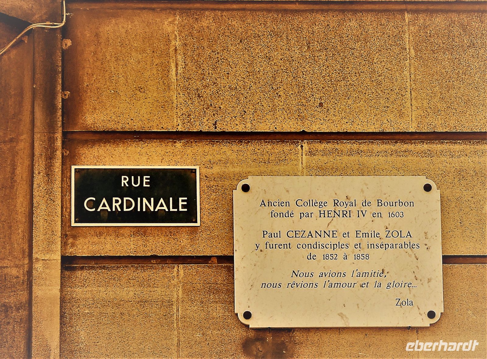 Erinnerungen an die Freundschaft von Cezanne und Zola